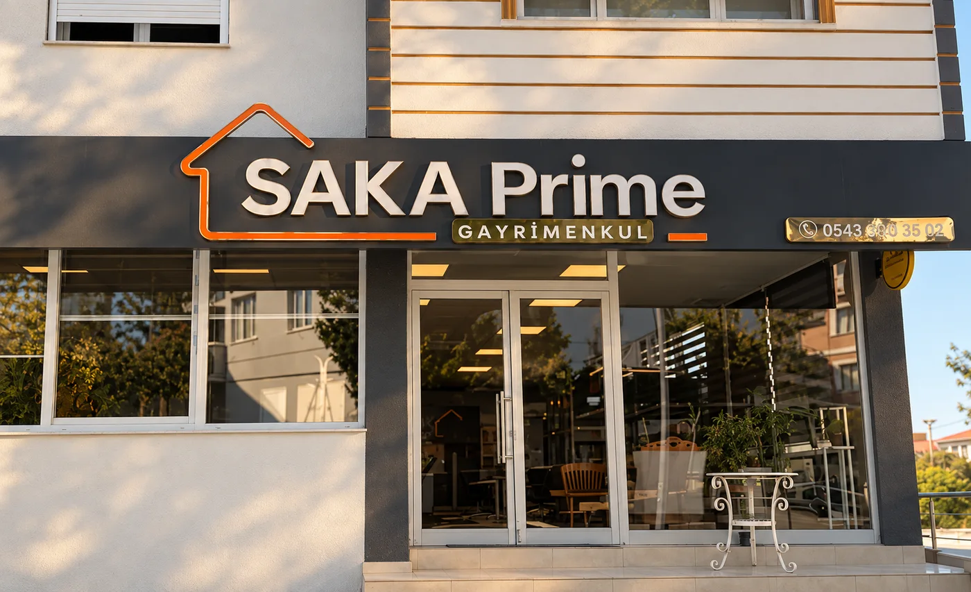 SAKA Prime Aliağa ofisinin dış cephesi